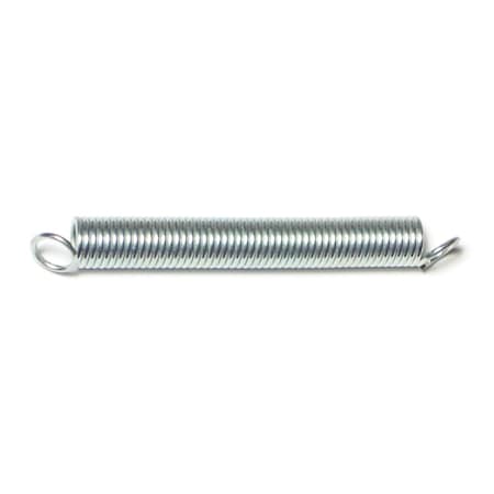 Midwest Fastener 9/32" x .043" x 2-7/16" Steel Extension Springs 1 12PK 18585